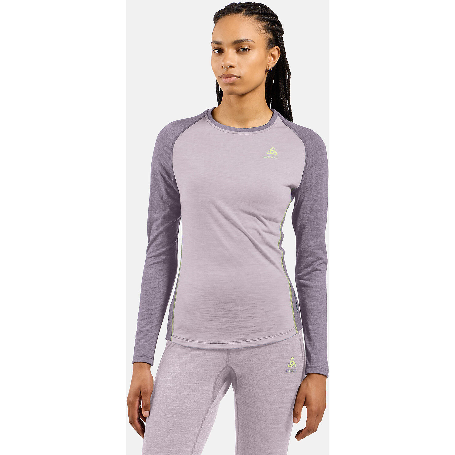 Unterhemd BL TOP crew neck l/s NATURAL P 3/4
