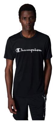 Champion Micro Mesh Short Sleeve Shirt Black