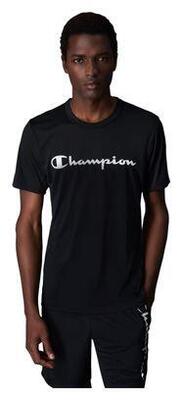 Champion micro mesh short sleeve shirt black