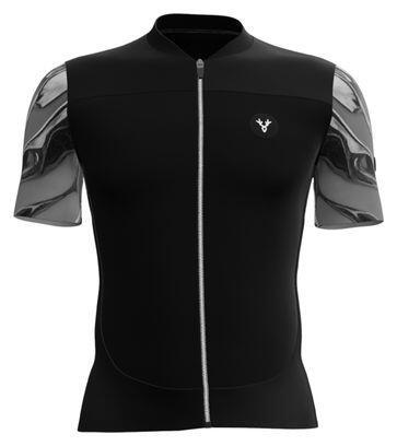 LeBram Ventoux Pétrole Short Sleeves Jersey Black
