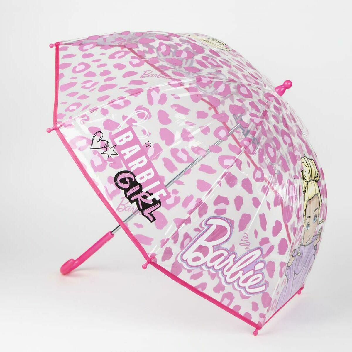 Paraguas Barbie Rosa 3/5