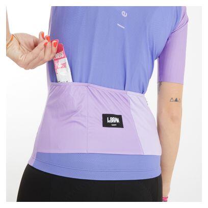 Maglia LeBram Izoard Donna manica corta Violet Lila 2/5