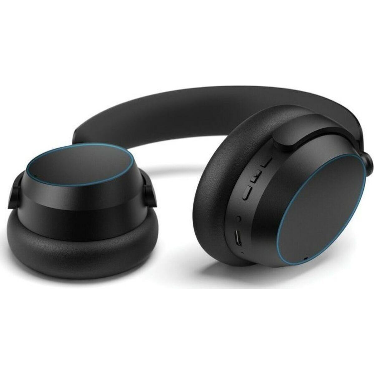 Cuffie Bluetooth a Fascia Sennheiser ACCENTUM Wireless Blue Nero 3/4
