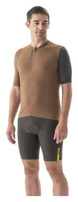 Maillot Manches Courtes Mavic Essential Bronze/Carbone 4/7