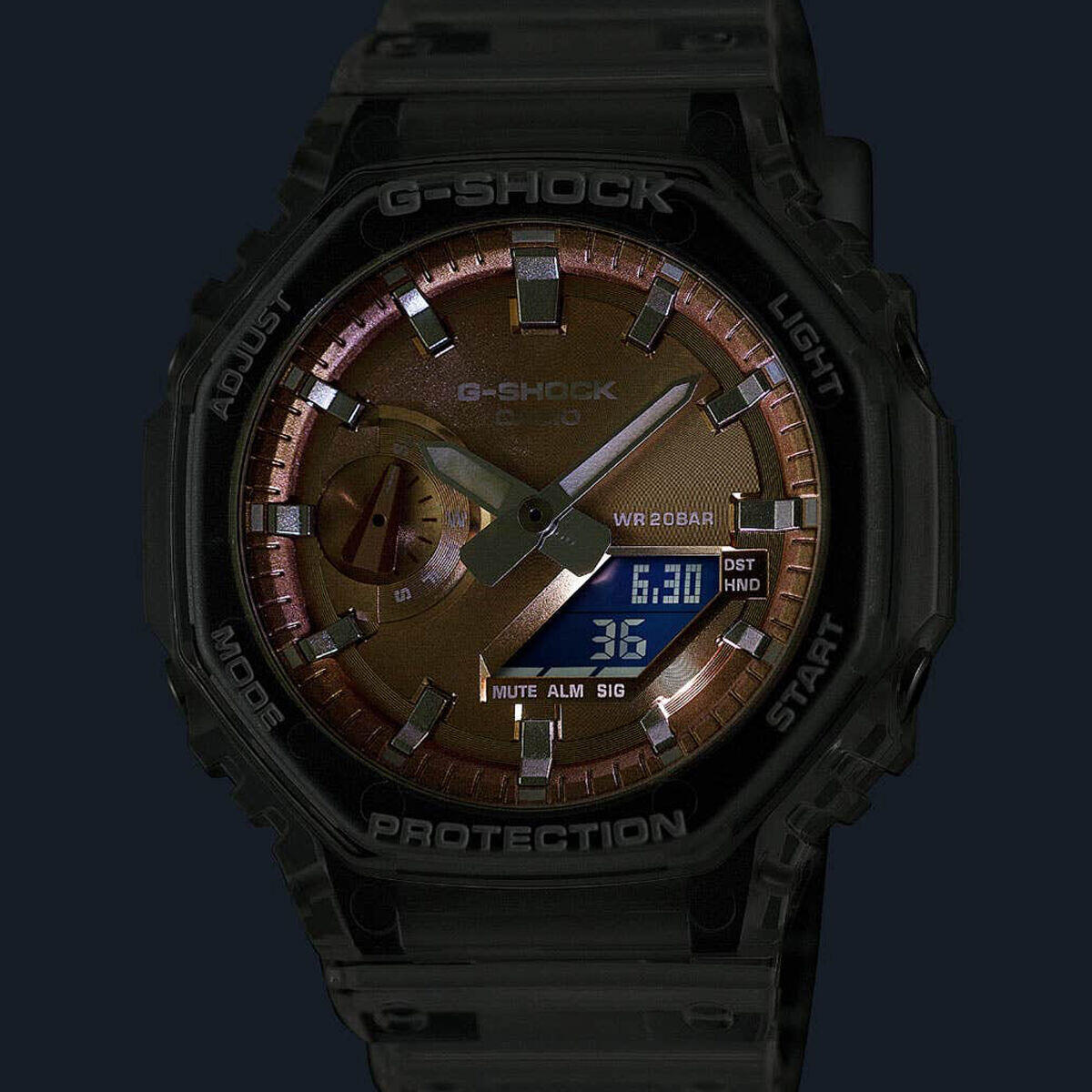 Montre Homme Casio G-Shock BRIGHT METALLIC - LIGHT BLUE 4/6