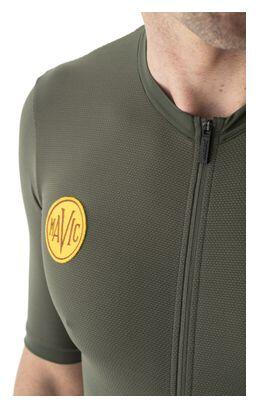 Mavic Heritage Short Sleeve Jersey Khaki 5/7