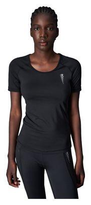 Kurzarmshirt für Damen Champion C-Tech Schwarz