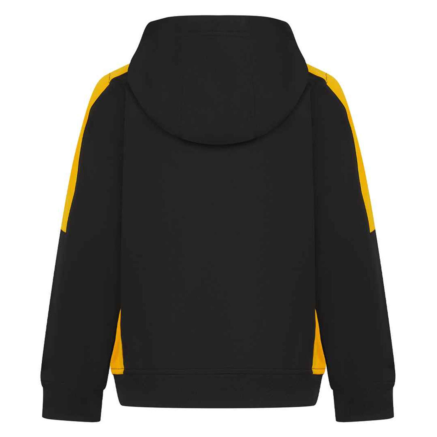 Sweat À Capuche TEAM Enfant (Noir / Jaune Or) 2/3