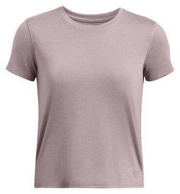Maglia a maniche corte Under Armour Launch Run Pink Donna