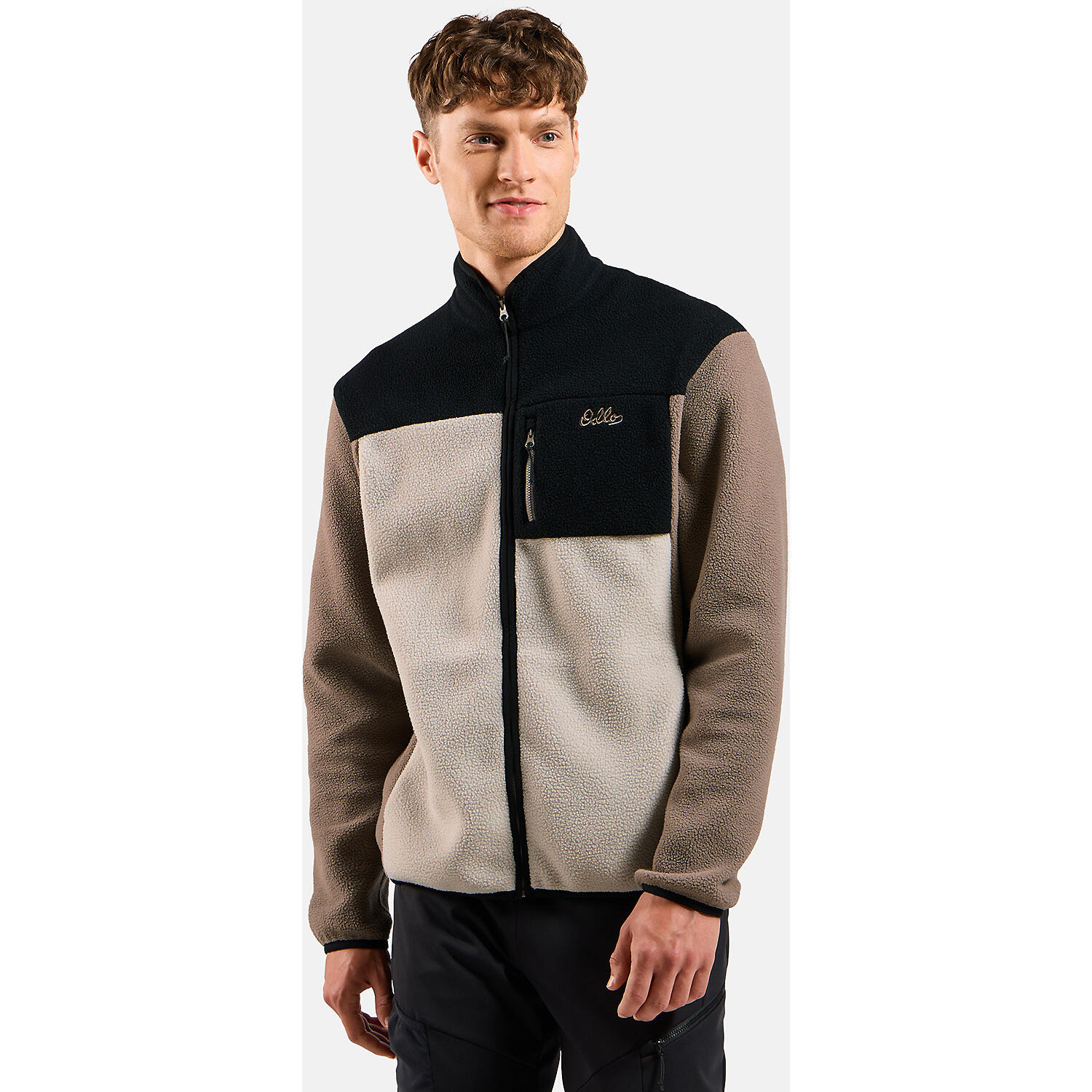 Rollkragen ESSENTIAL HIGH PILE BLOCKED 3/4