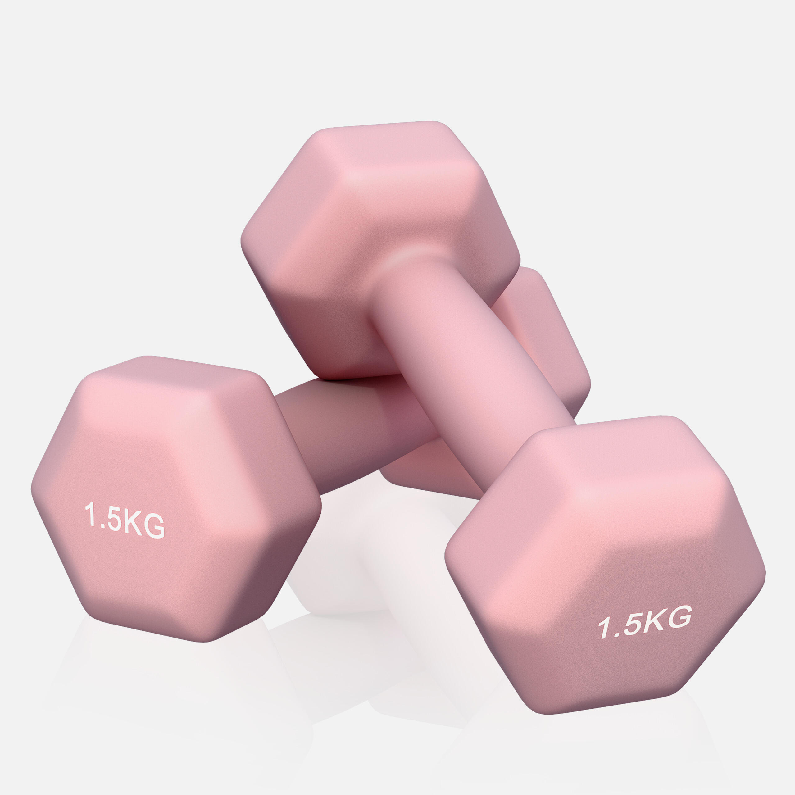 Set di manubri in neoprene 2x1,5 kg 3/7