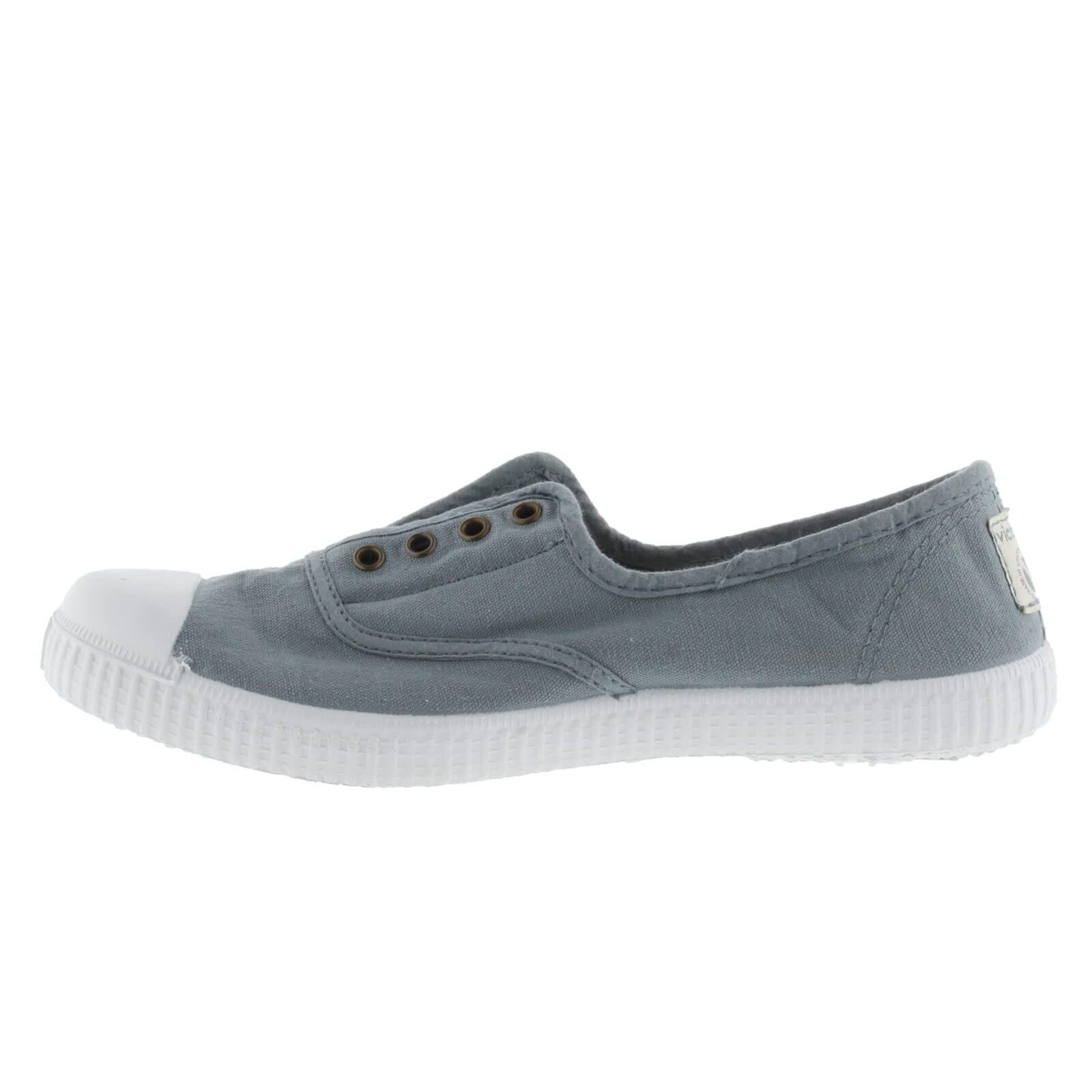 Sneakers ohne Schnürsenkel aus gewaschenem Leinen Damen Victoria 1915 Anglaise 7/7