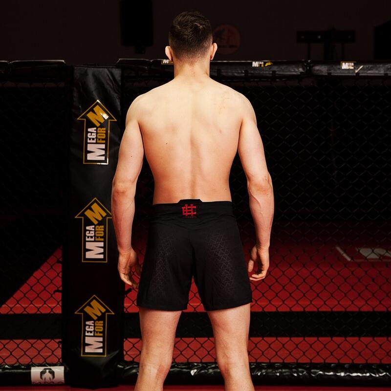 Spodenki do MMA męskie EXTREME HOBBY BLACK ARMOUR