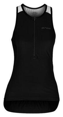 Orca Athlex Sleveeless Tri Top Black White Wetsuit