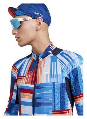 Maillot manches courtes Craft Adv Endur Bleu marine Multi Couleurs 3/4