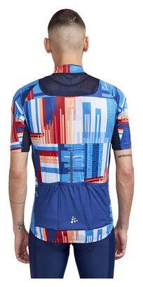 Maillot manches courtes Craft Adv Endur Bleu marine Multi Couleurs 2/4