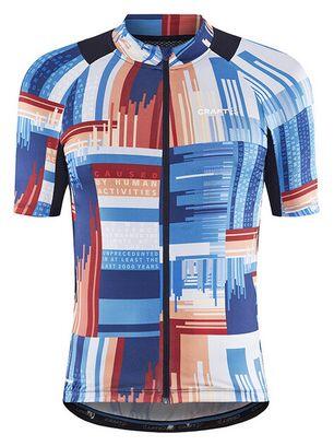 Maillot manches courtes Craft Adv Endur Bleu marine Multi Couleurs 4/4