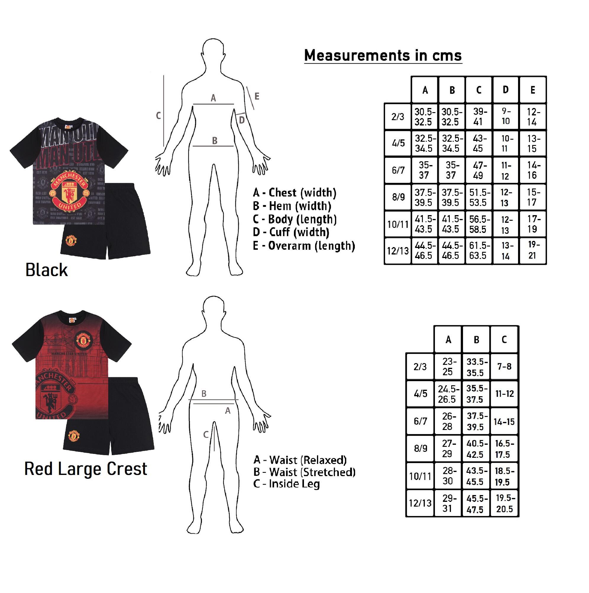 Manchester United Kids T-Shirt & Short Set Short 6/6