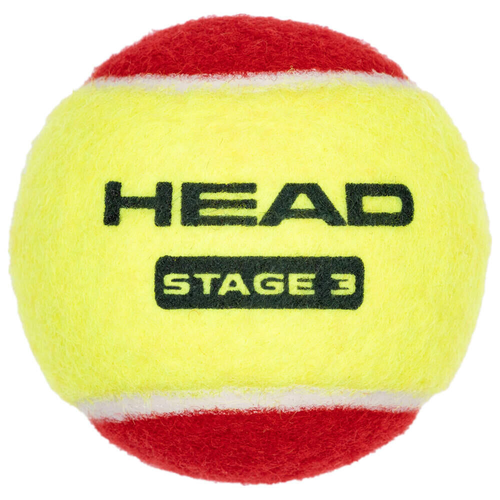 HEAD Stage 3 Red Tennis Balls - 3 Ball Tube 2/2