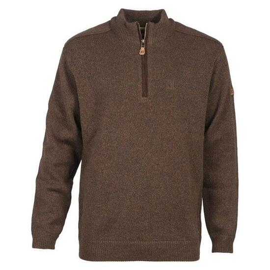 Pull col zippé PERCUSSION