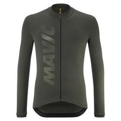 Maillot Manches Longues Mavic Aksium Thermo Vert