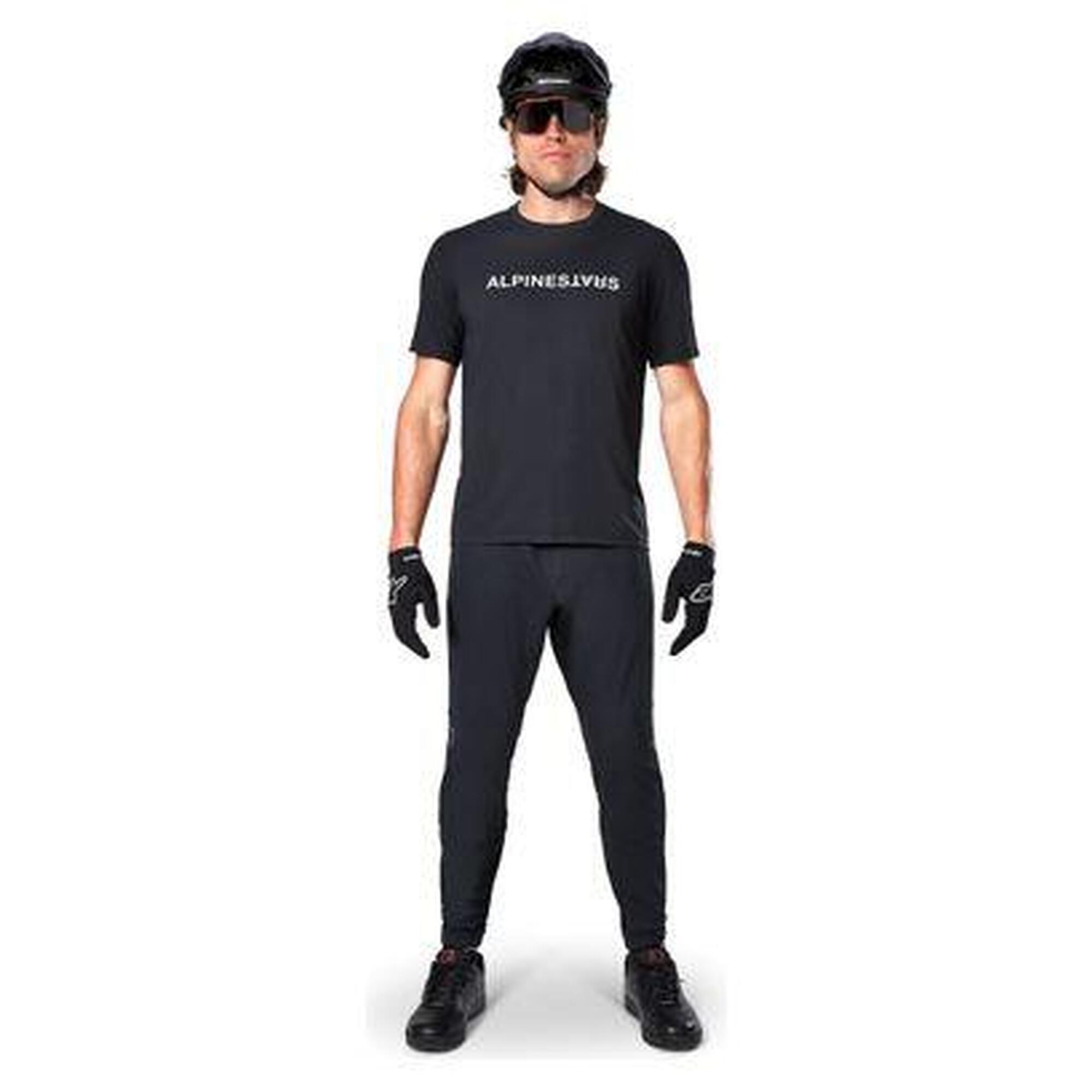 Maillot Manches Courtes Alpinestars A-Dura Switch Noir