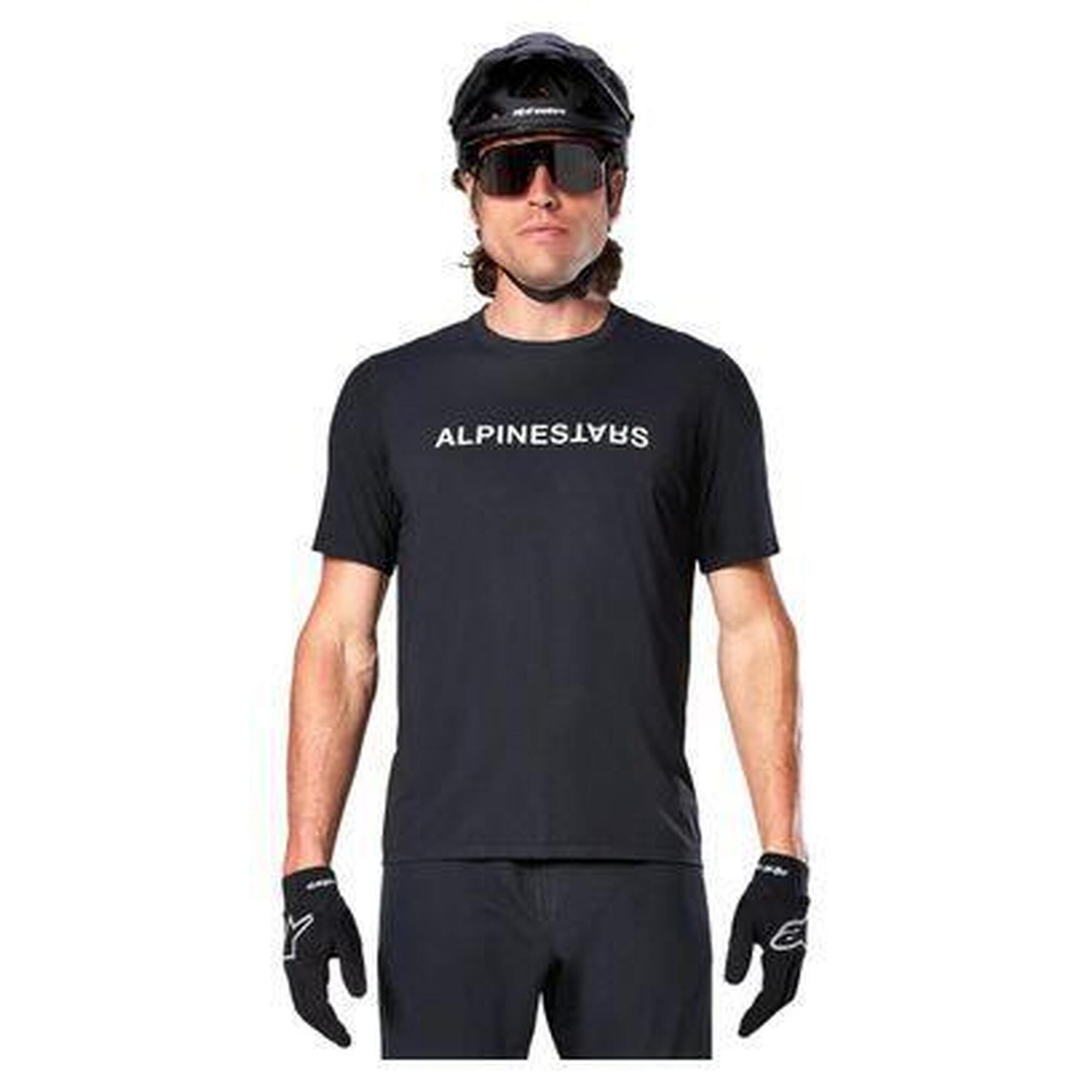 Maillot Manches Courtes Alpinestars A-Dura Switch Noir