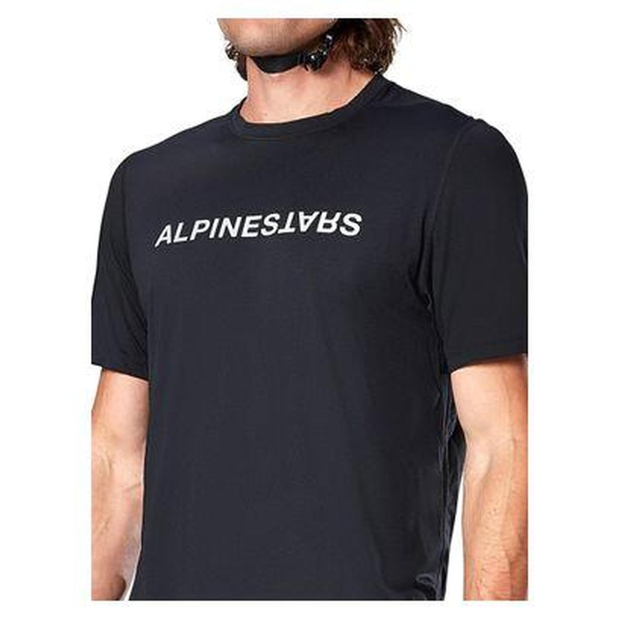Maillot Manches Courtes Alpinestars A-Dura Switch Noir