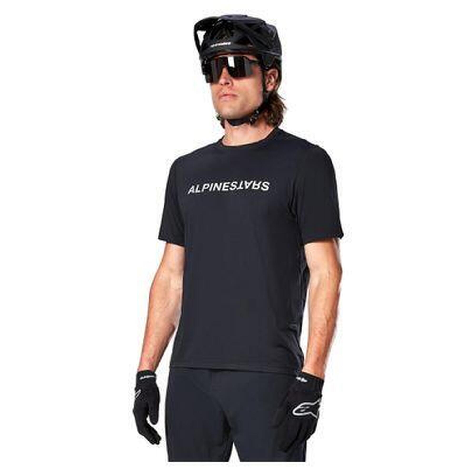 Maillot Manches Courtes Alpinestars A-Dura Switch Noir