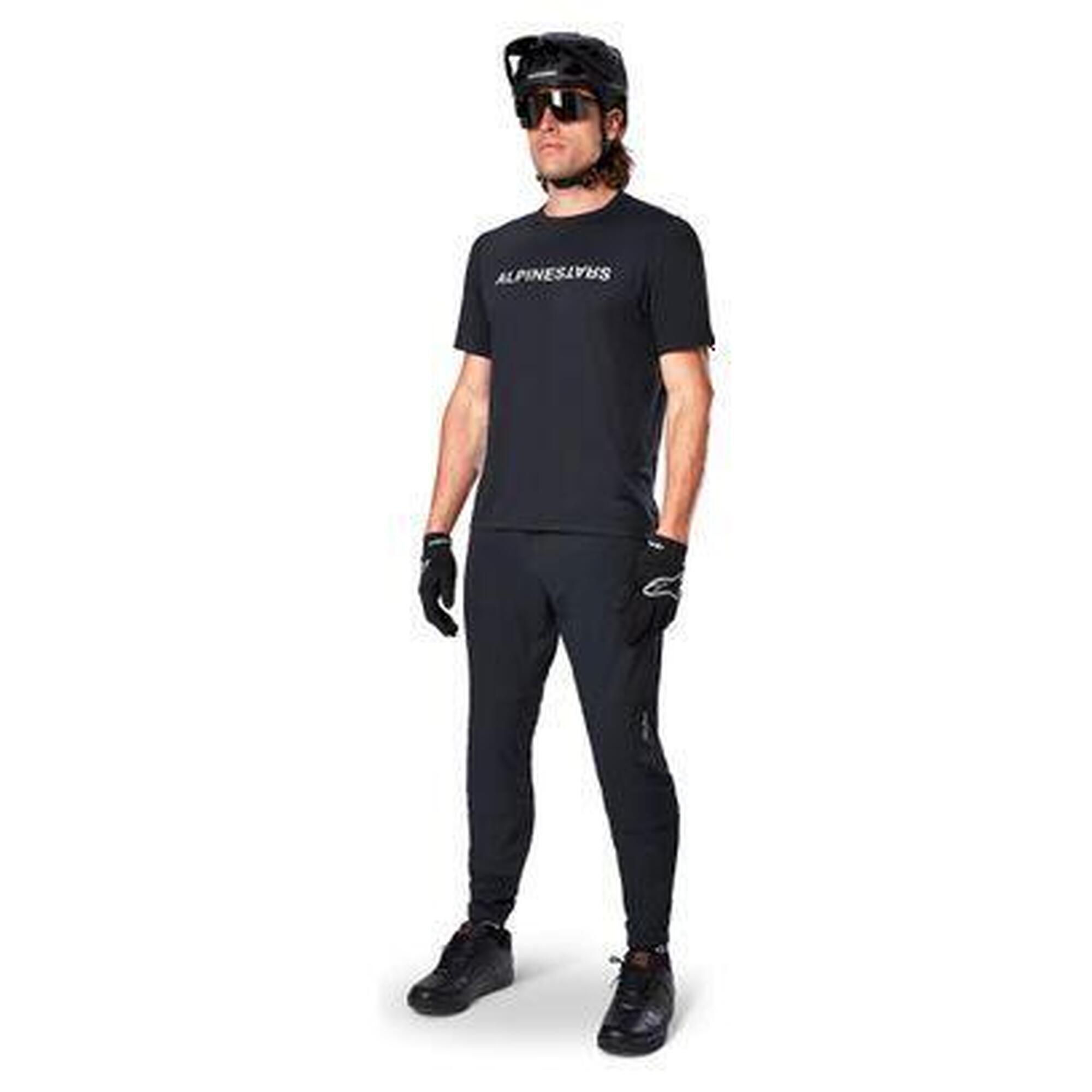 Maillot Manches Courtes Alpinestars A-Dura Switch Noir