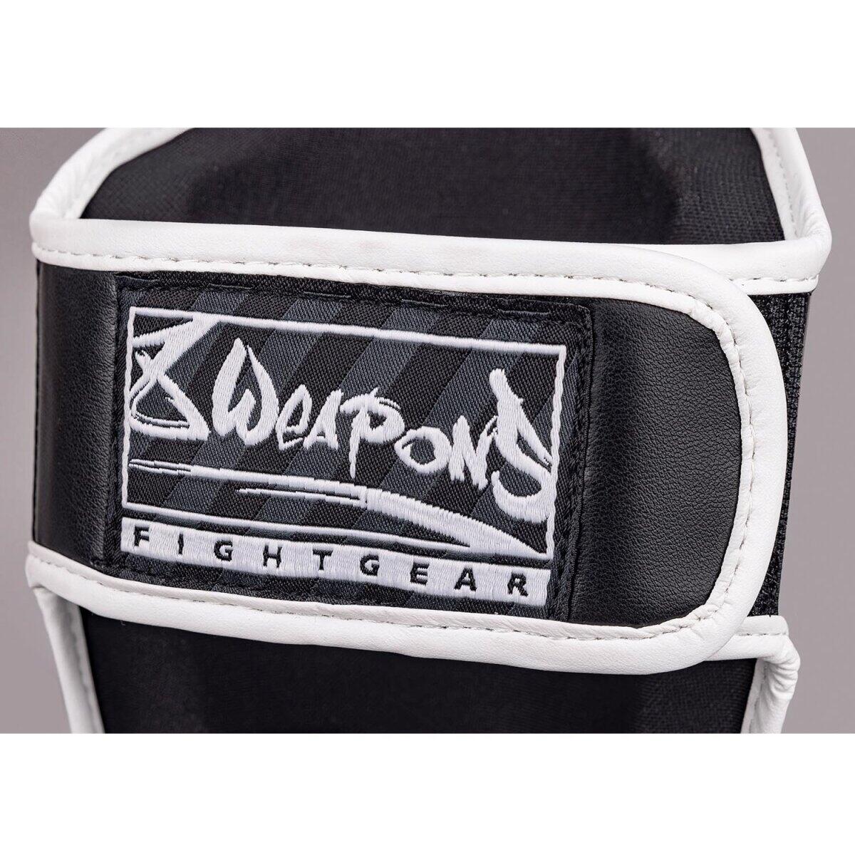 Protège-tibias enf. 8 WEAPONS – Noir/Blanc – L/XL – Unlimited 2.0 5/5