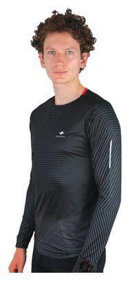 Raidlight Dynamic Langarm Trikot Schwarz Herren