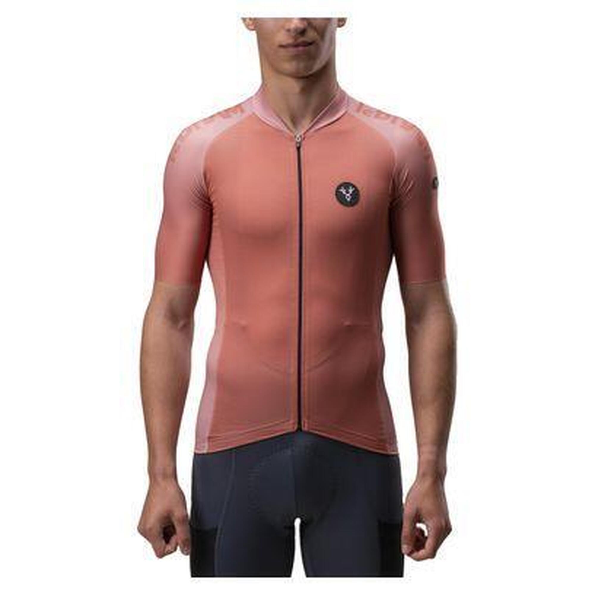 Lebram - Maillot Manches Courtes Lebram Glières Rose Terracotta - Maillot Manches Courtes - Rose|violet - S - Decathlon