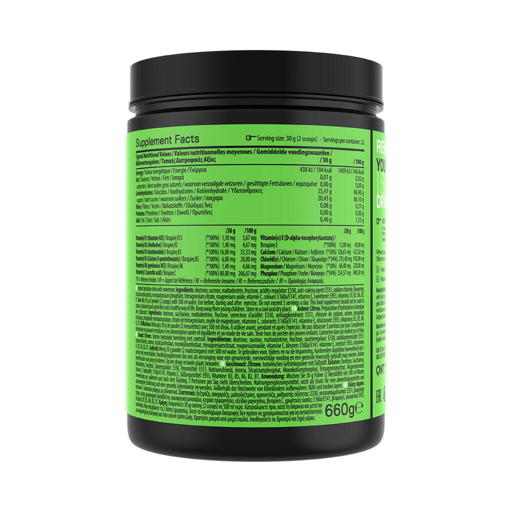 Isotonic - Isotoon poeder - Citroen-Lime - 660 g 3/3