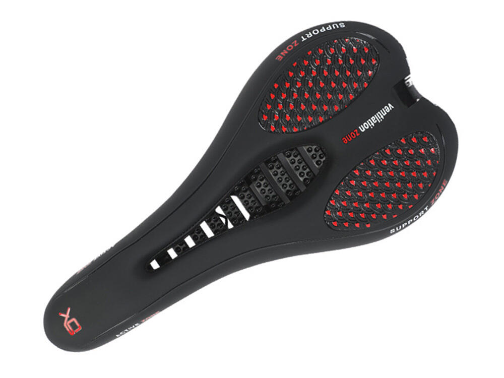 Herren Fahrradsattel Komfort – Weiches Schaumstoff 28x13 cm Schwarz 3/7