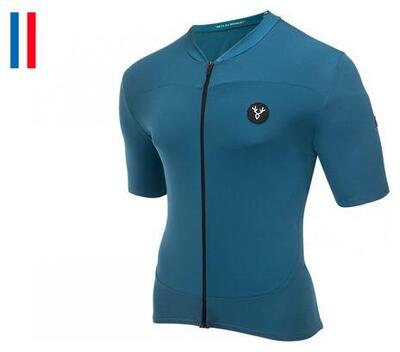 Lebram allos korte mouw jersey blauw pelforth