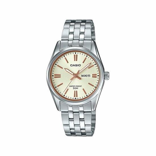Orologio Donna Casio LADY DAY & DATE - CHAMPAGNE