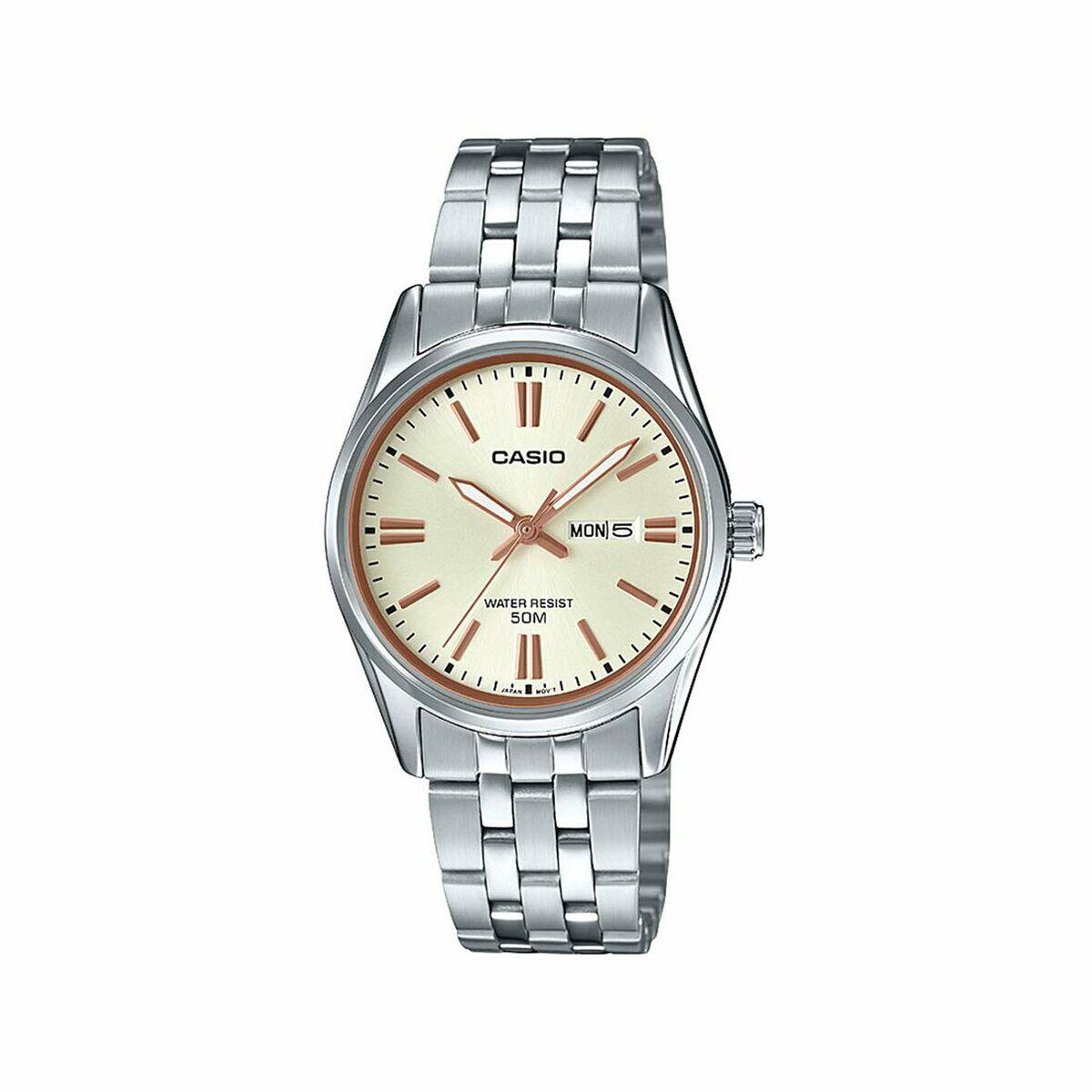 Casio - Montre Femme Casio Lady Day & Date - Champagne - Montre - Multicolore - No Size - Decathlon
