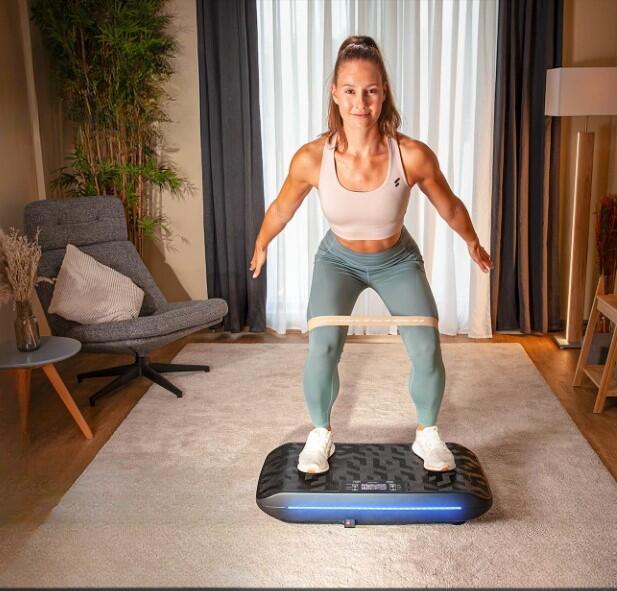 Sportstech sVibe - Plaque vibrante 4D - 99 niveaux d'entraînement 2/7