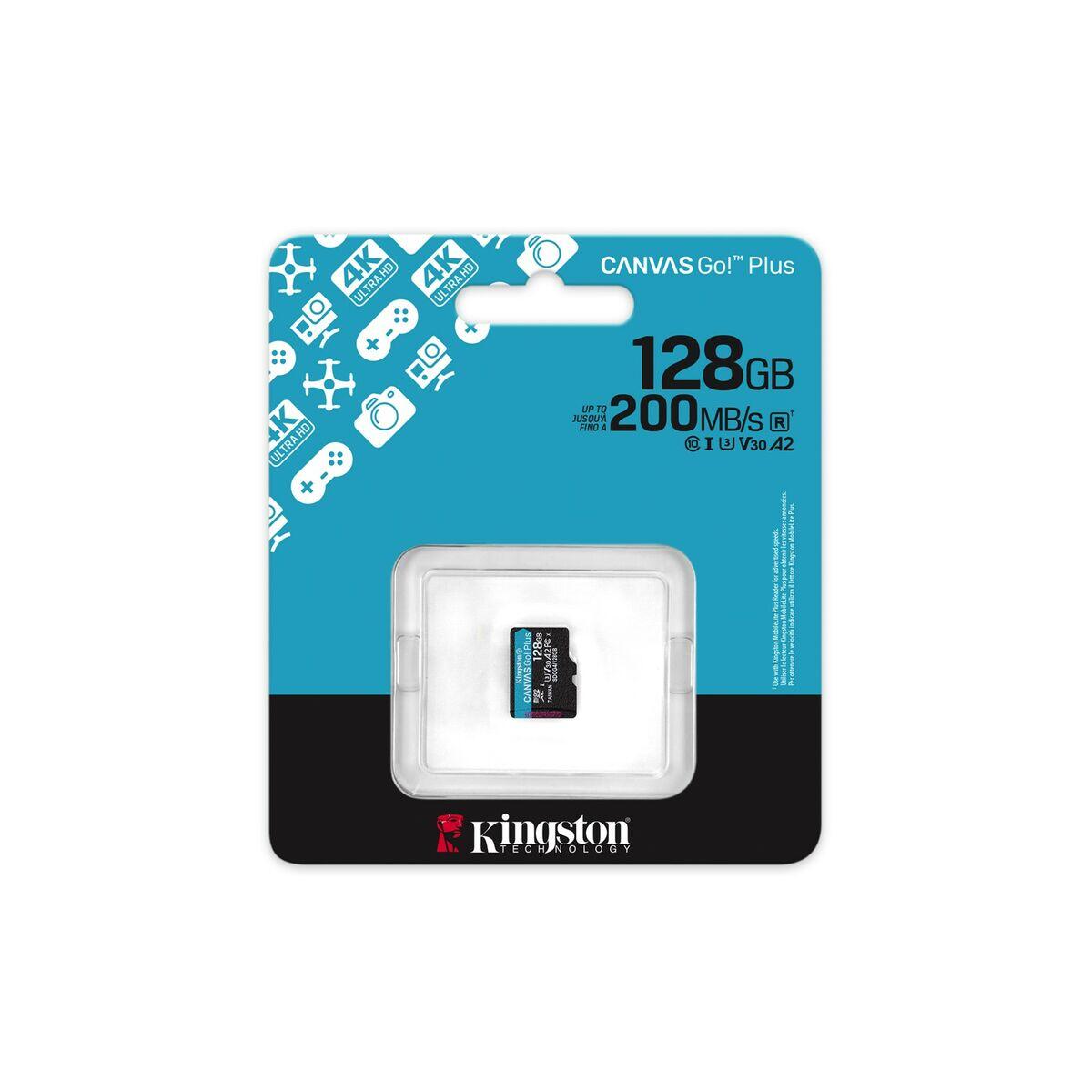 Scheda Di Memoria Micro SD con Adattatore Kingston SDCG4/128GBSP 128 GB 3/5