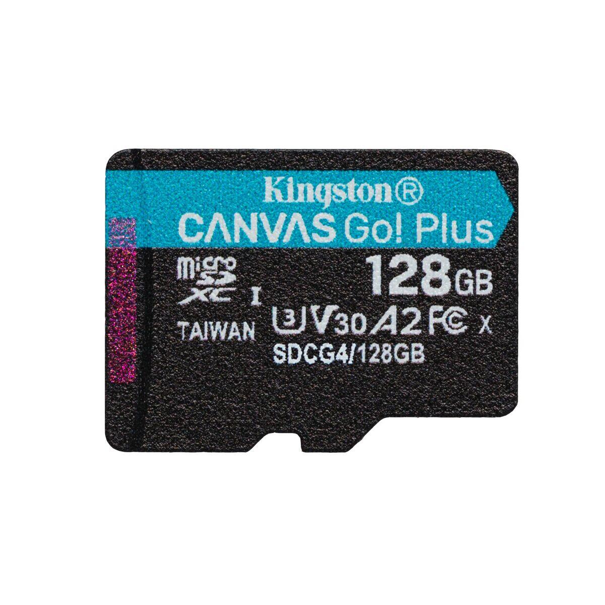 Kingston - Carte Mémoire Micro Sd Avec Adaptateur Kingston Sdcg4/128gbsp 128 Gb - Carte Mémoire - Multicolore - No Size - Decathlon
