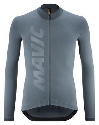 Mavic Aksium Langarm Trikot Blau