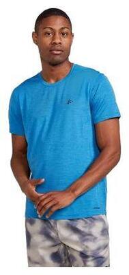 Craft adv essence melange korte mouw jersey blauw