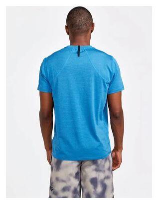 Craft ADV Essence Melange Korte Mouw Jersey Blauw 2/3