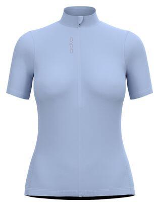 Odlo Zeroweight Performance Wool 125 Damen Kurzarmtrikot Blau