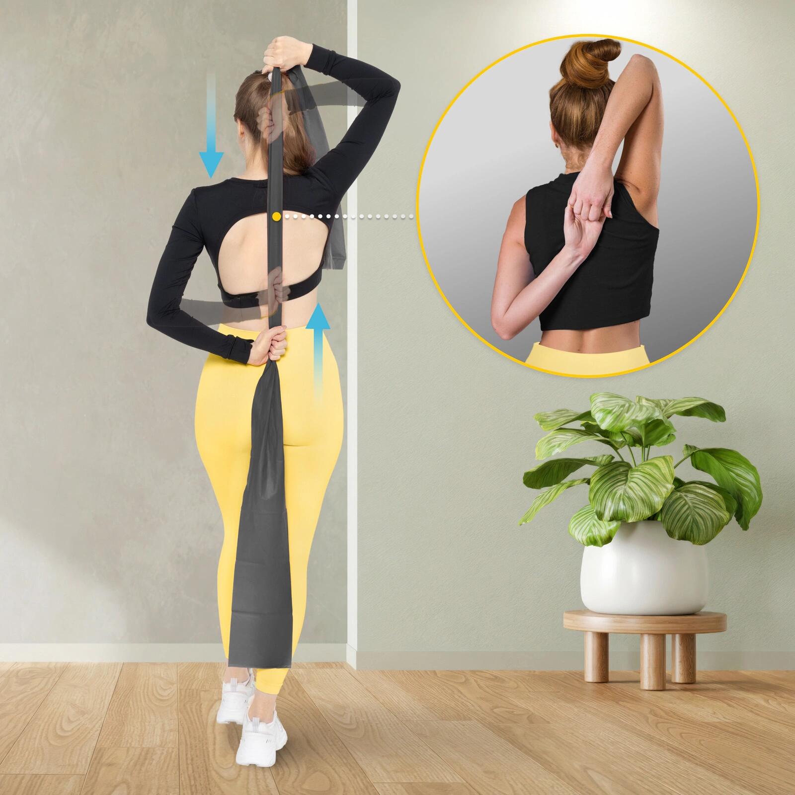 Weerstandsband 2M latex fitness fysiotherapie revalidatie 4FIZJO FLAT BAND 7/7