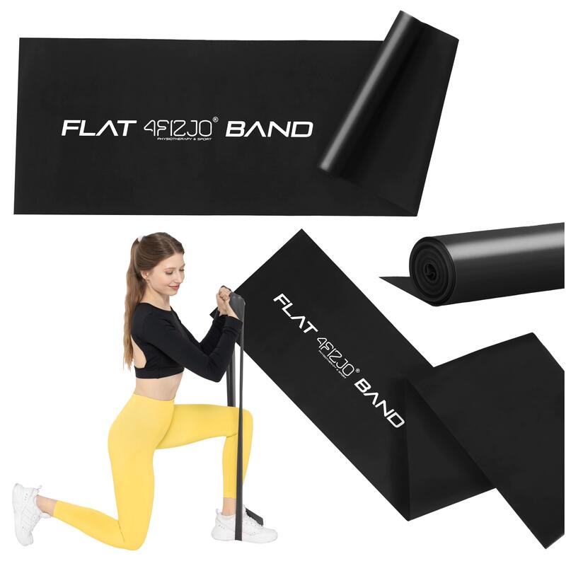 Taśma rehabilitacyjna FLAT BAND 4FIZJO 2 m