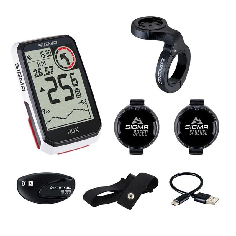 Licznik Rowerowy Gps Rox 4.0 Gps Hr + Zestaw Kadencji