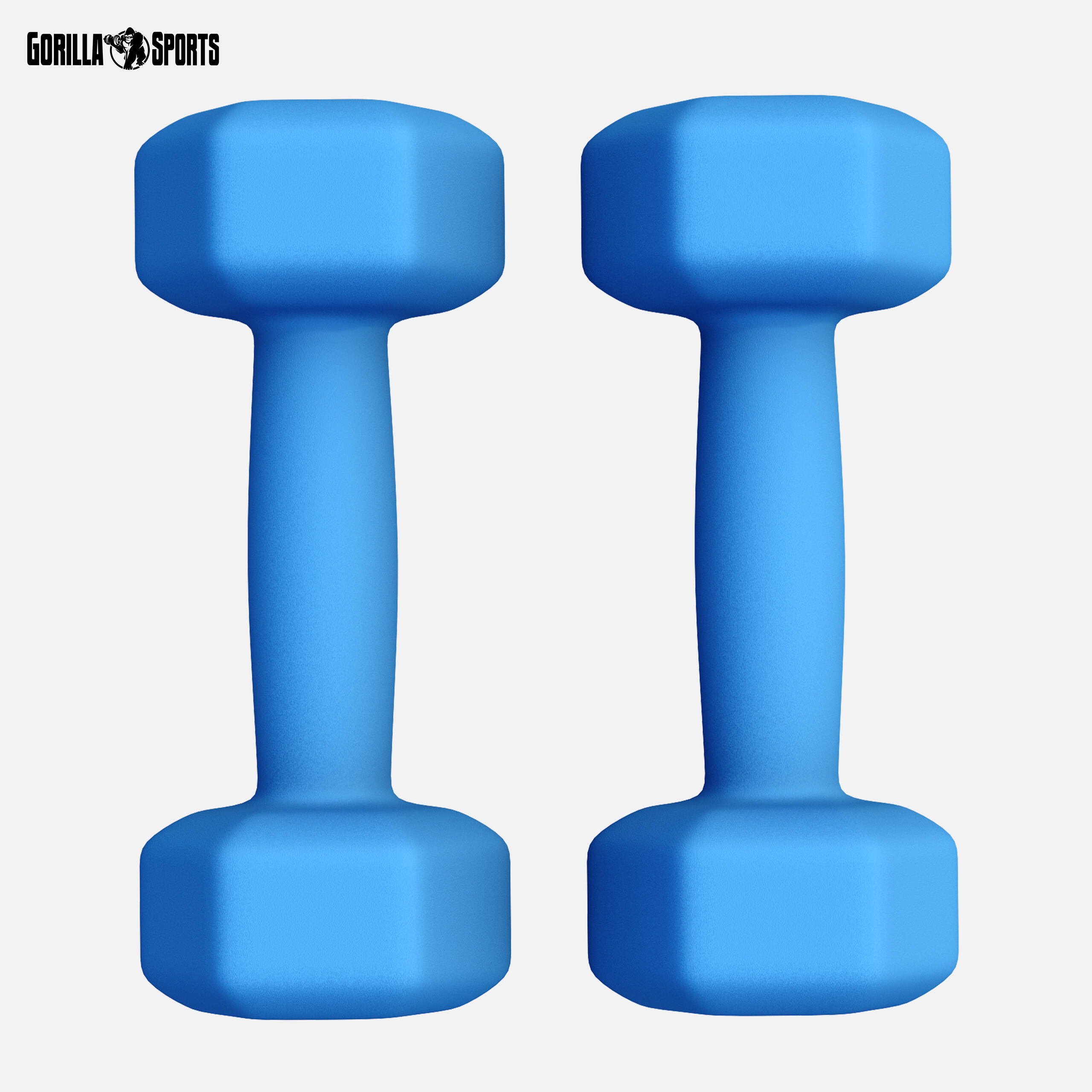 Kit Haltères en Néoprène - Hexagonal Poids Fitness, Dumbbell Set, Antidérapante 5/7