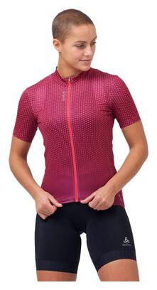 Odlo Zeroweight Chill-Tec Korte Mouw Jersey Roze